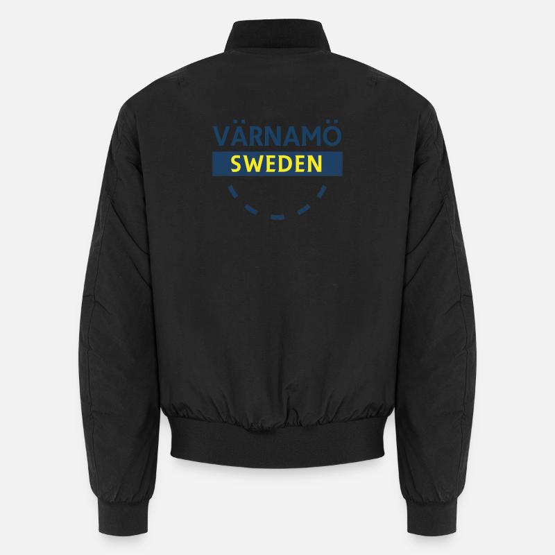 Värnamo Suède Badge Bomber unisexe