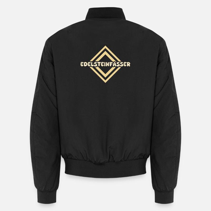 Job Edelsteinfasser - Unisex Bomberjacke - Schwarz