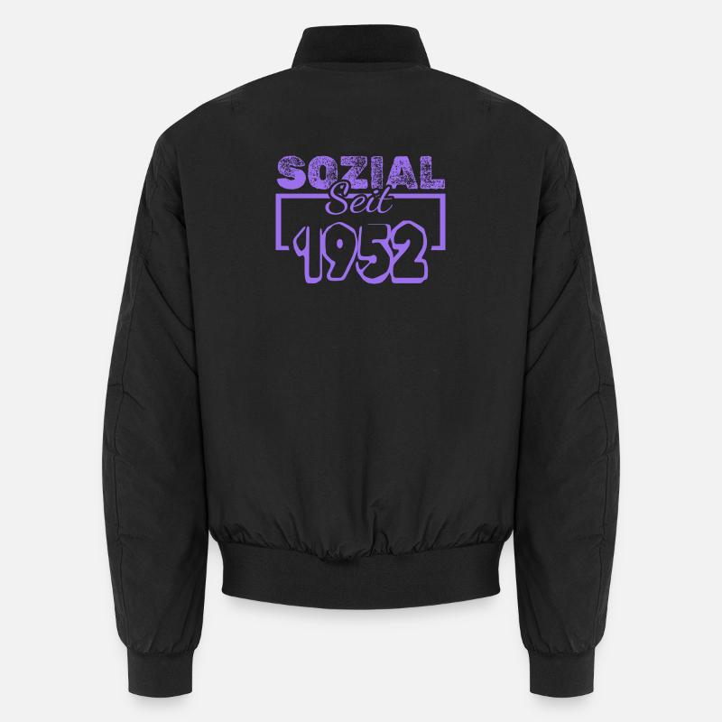 Sozial 1952 Unisex Bomberjacke