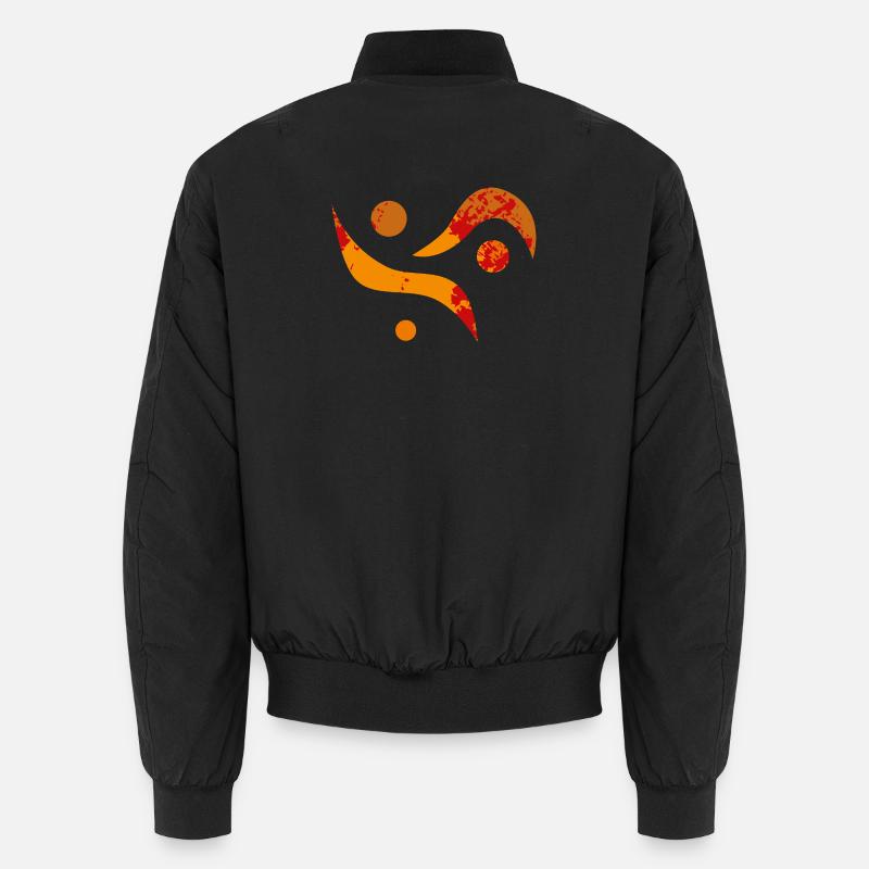 Yoga design_35 Bomber unisexe