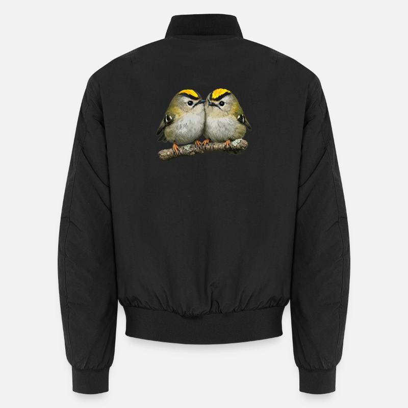 Duo de Firecrests sur Branch Bomber unisexe