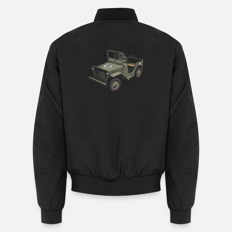 Soapbox - Unisex Bomber Jacket - black
