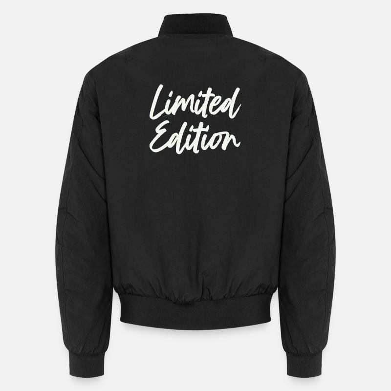 limited_edition- - Unisex Bomberjacke - Schwarz