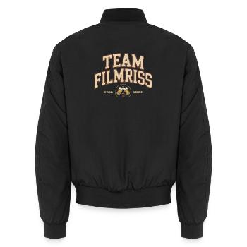 Équipe de Majorque Filmriss Party JGA Équipe de la fête Malle - Bomber unisexe - noir - Dos - AI Model Male 185 light (185cm)