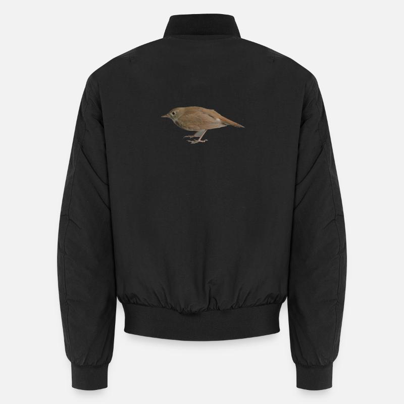 Bird Nightingale Unisex Bomber Jacket
