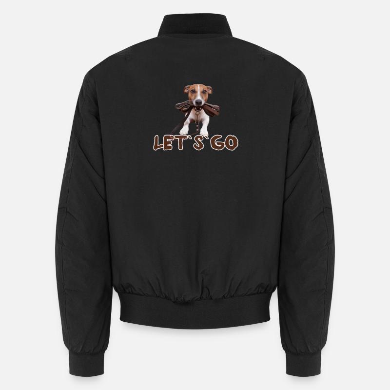 jack russell Unisex Bomber Jacket