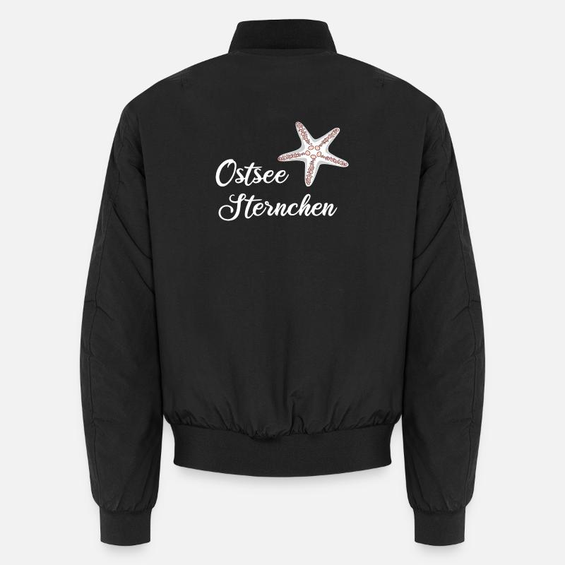 Ostseesternchen - Ostsee Seestern Geschenk Unisex Bomberjacke