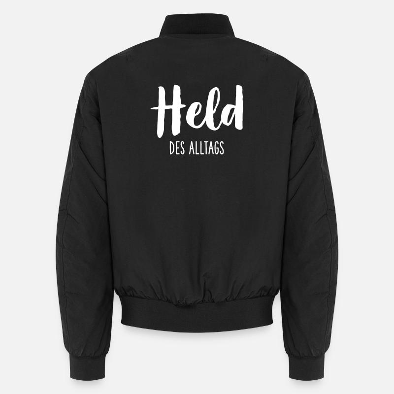 Held des Alltags - Helfer Retter Held Unisex Bomberjacke