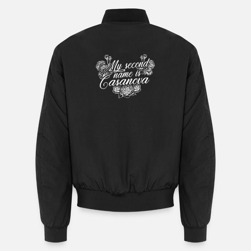 MY Second Name Is Casanova Bomber unisexe
