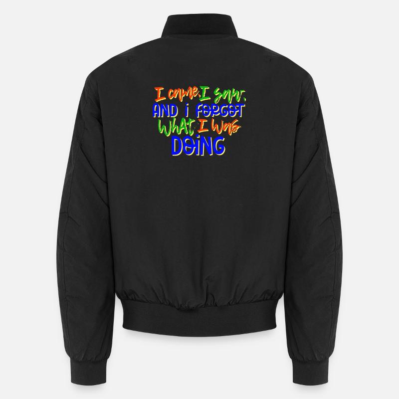 Humorvoll Statement Spruch Sprüche Unisex Bomberjacke