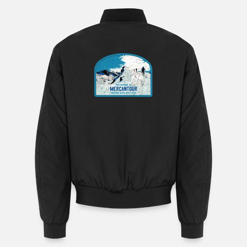 Illustration originale Randonnée Parc Mercantour Bomber unisexe