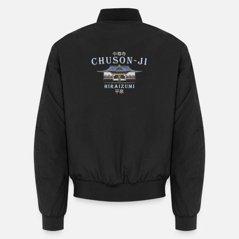 Japan Chuson-ji, buddhistischer Tempel, Hiraizumi Unisex Bomberjacke