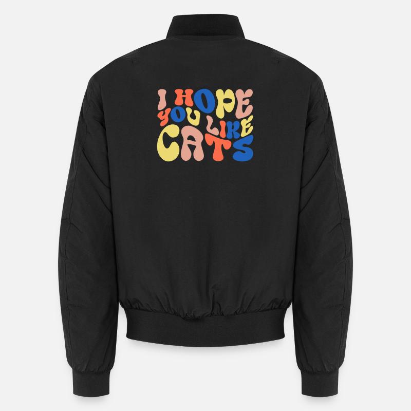 J’espère que vous aimez les chats Bomber unisexe