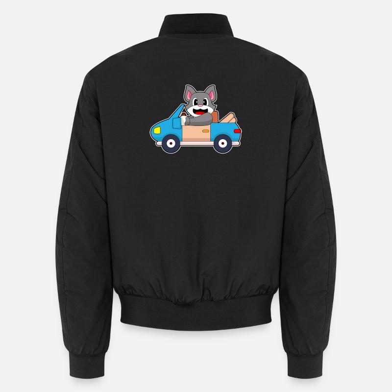 Voiture Cat - Bomber unisexe - noir