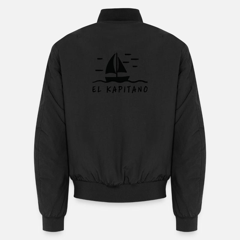 el kapitano - Unisex Bomberjacke - Schwarz