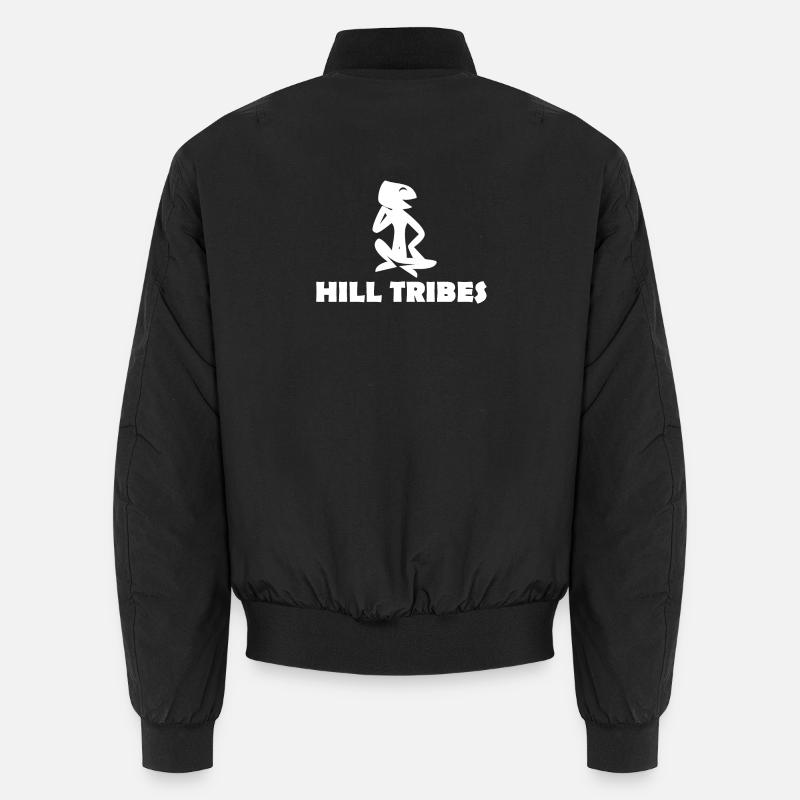 Hill Tribes - Unisex Bomber Jacket - black