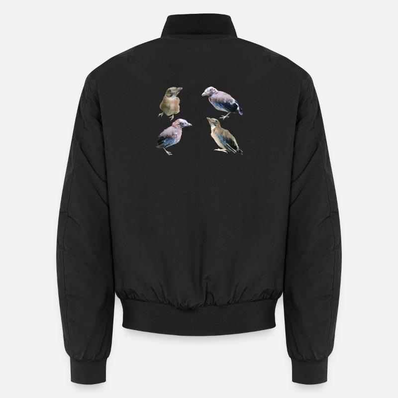 Jay Young Birds Unisex Bomber Jacket