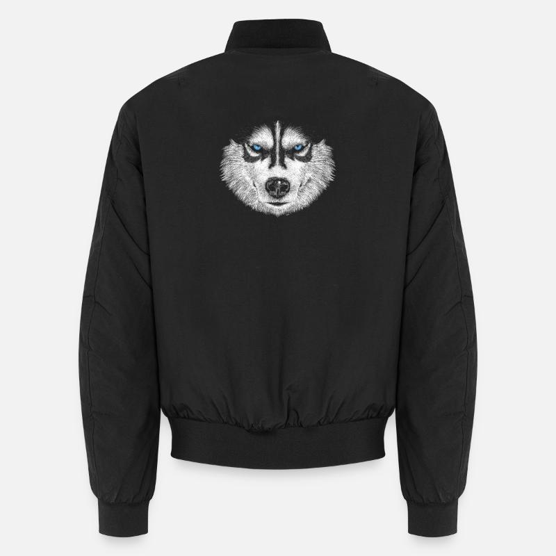 Rauque - Bomber unisexe - noir