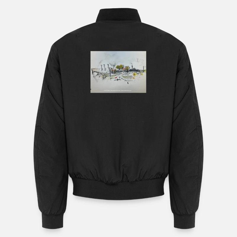 Räucherei Bornholm Unisex Bomberjacke