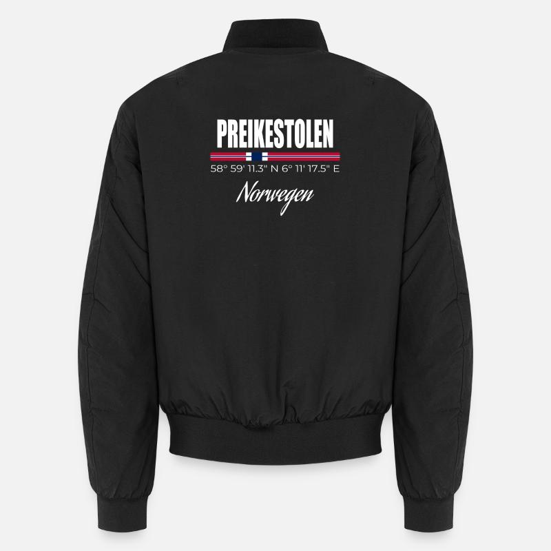 Preikestolen Unisex Bomberjacke