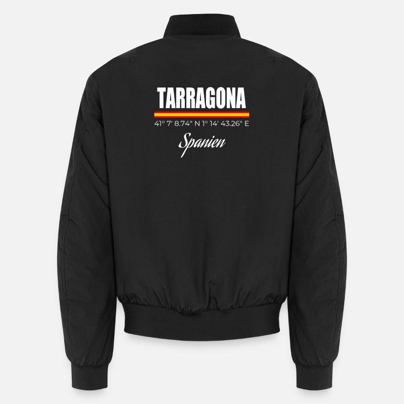 Tarragona - Unisex Bomberjacke - Schwarz