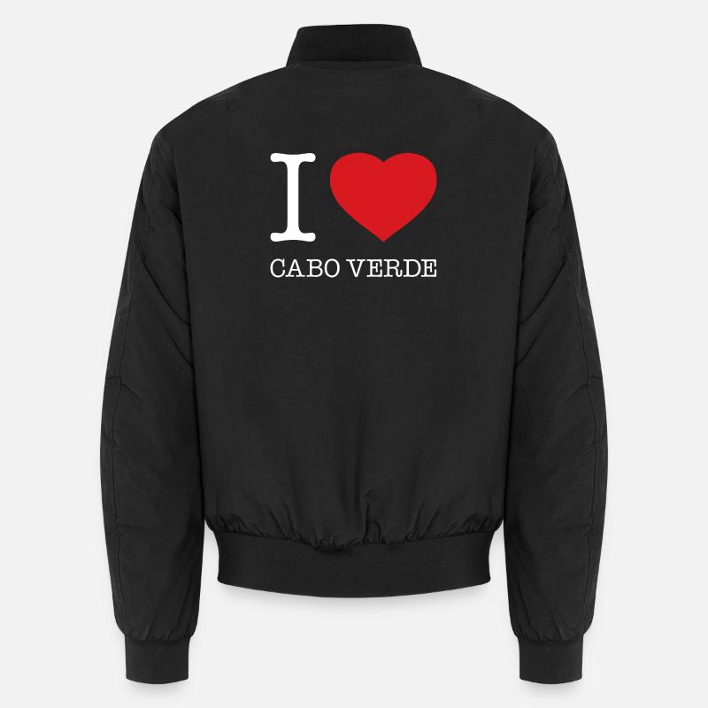 I love Cabo Verde Unisex Bomberjacke