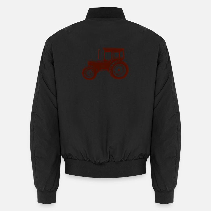 Traktor Bauer - Unisex Bomberjacke - Schwarz