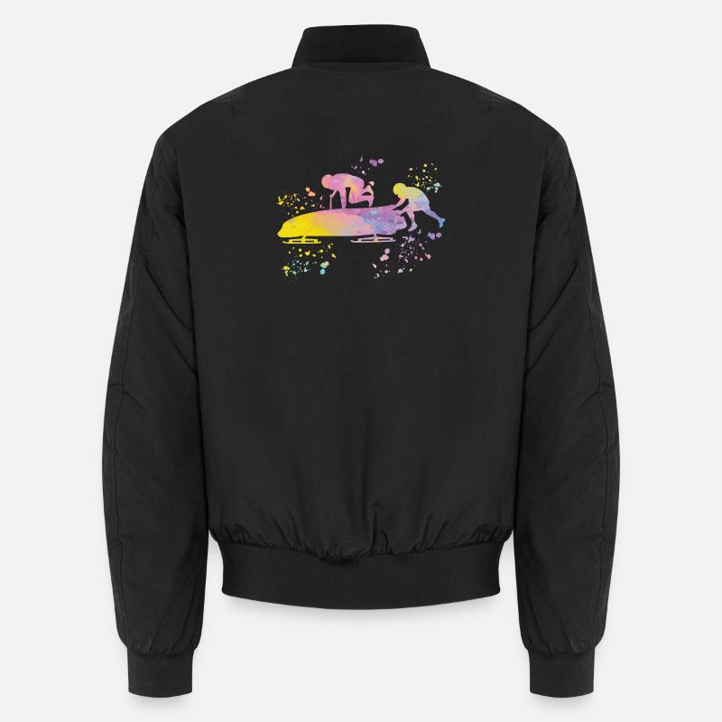 Bob Team Anschieber Bob Unisex Bomberjacke