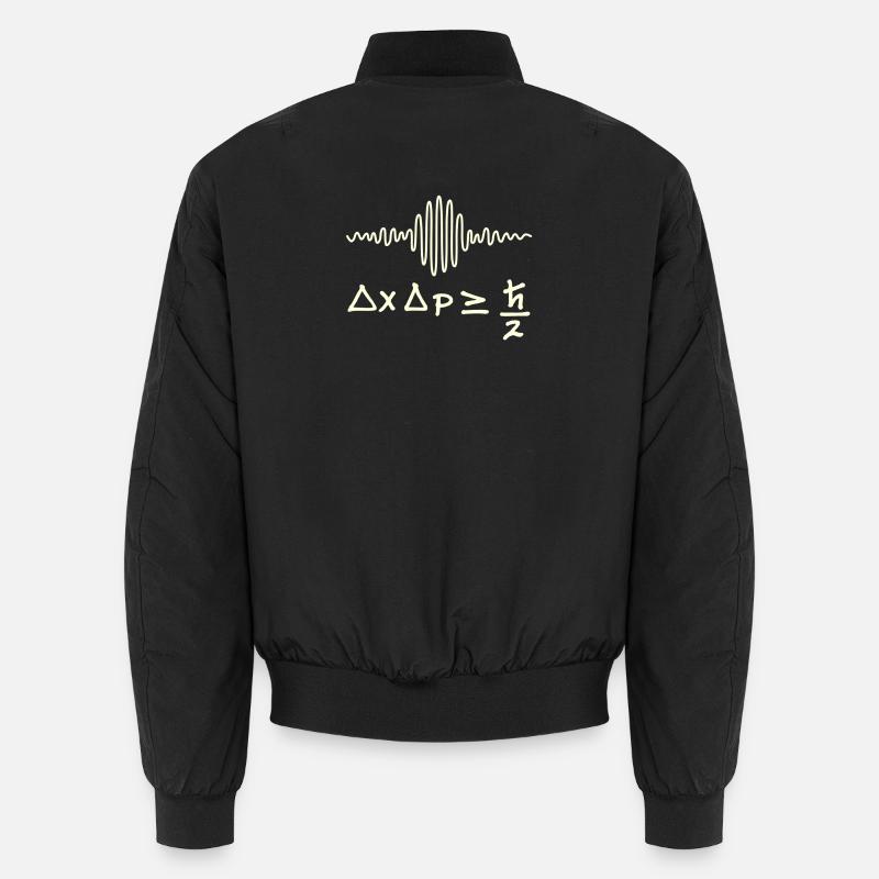 Ondes quantiques et incertitude Bomber unisexe