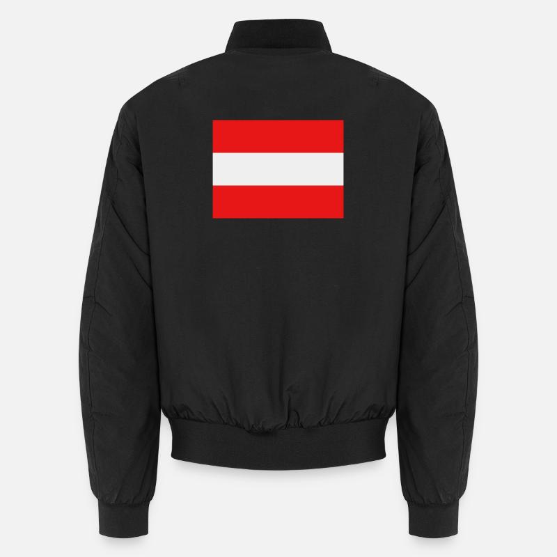 Austria flag Unisex Bomber Jacket