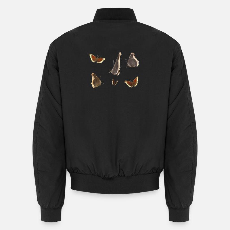 Cape de deuil papillon - Bomber unisexe - noir