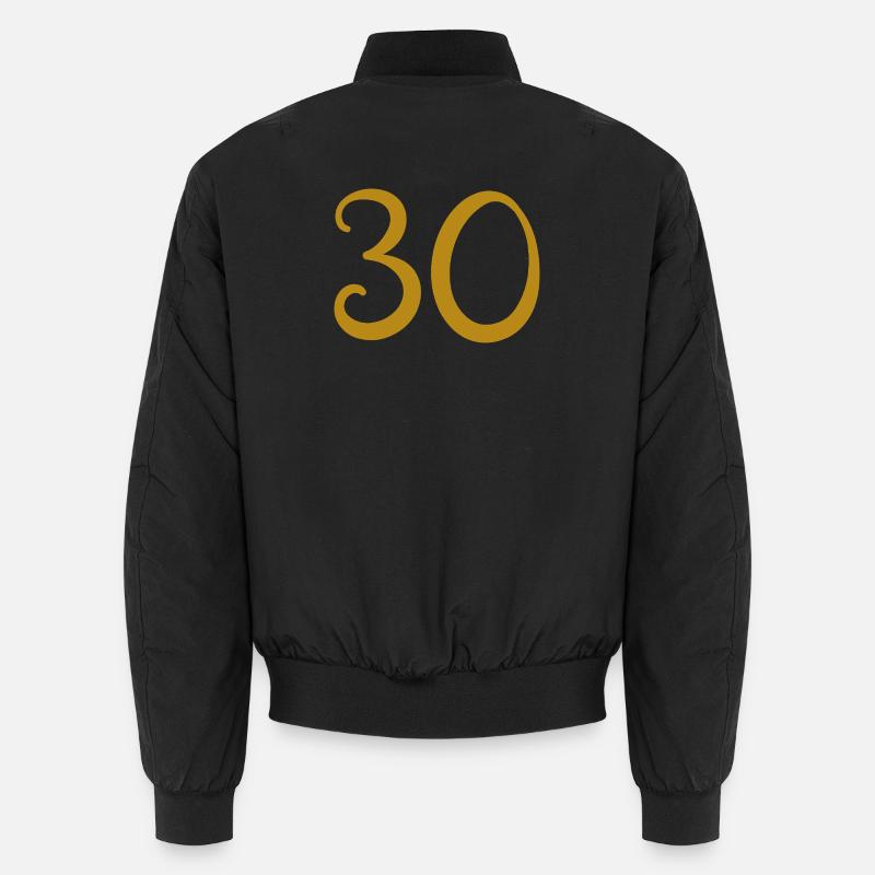 30 - Unisex Bomber Jacket - black