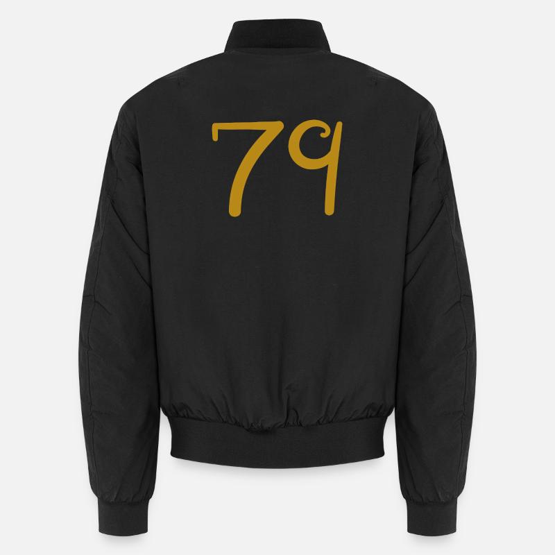 79 - Unisex Bomberjacke - Schwarz
