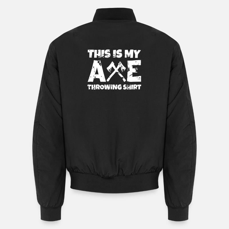 Axtwurf-Stolz-Tee Unisex Bomberjacke