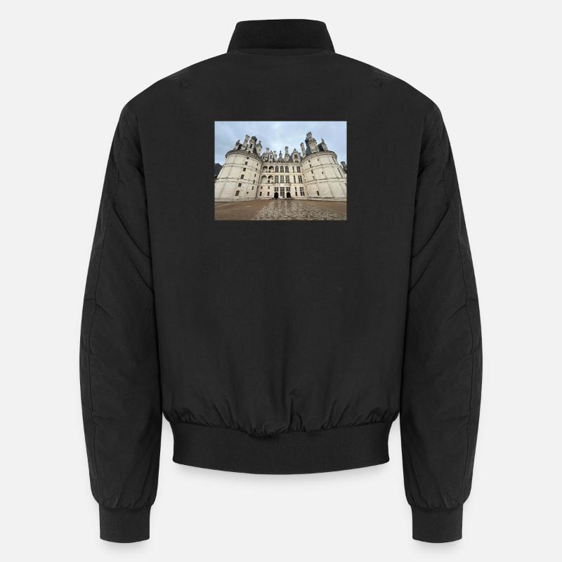 Château de Chambord - Unisex Bomber Jacket - black