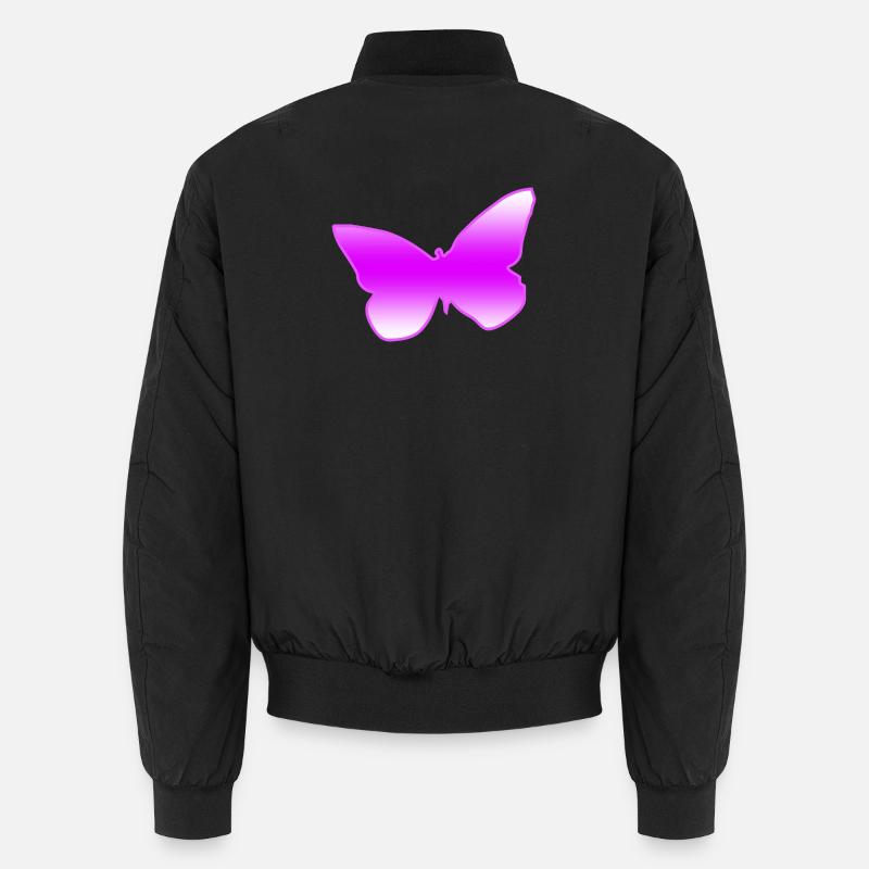 Papillon - Bomber unisexe - noir