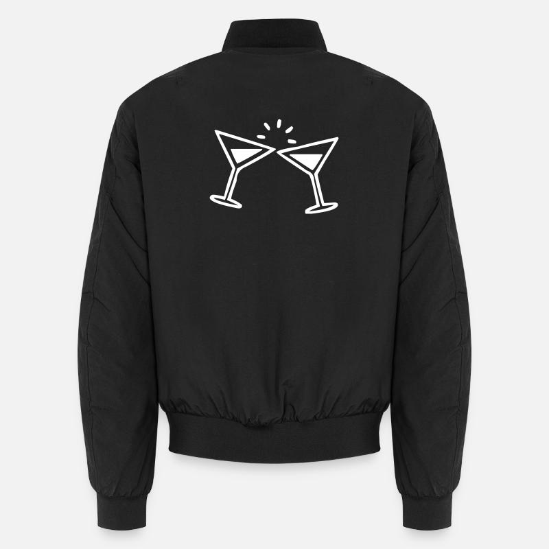 Martini Glas Unisex Bomberjacke