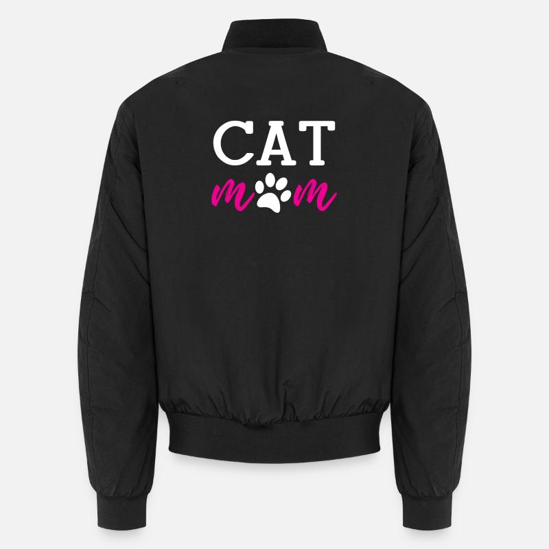 Maman de chat Bomber unisexe
