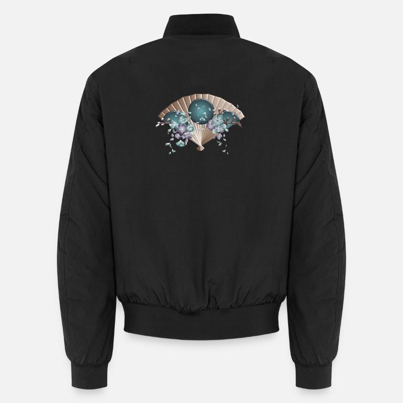 Japonais Mode Style Fleur de cerisier japonais Bomber unisexe