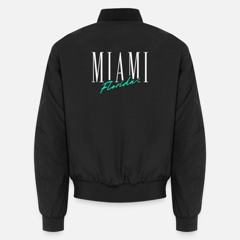 Miami Florida Unisex Bomberjacke