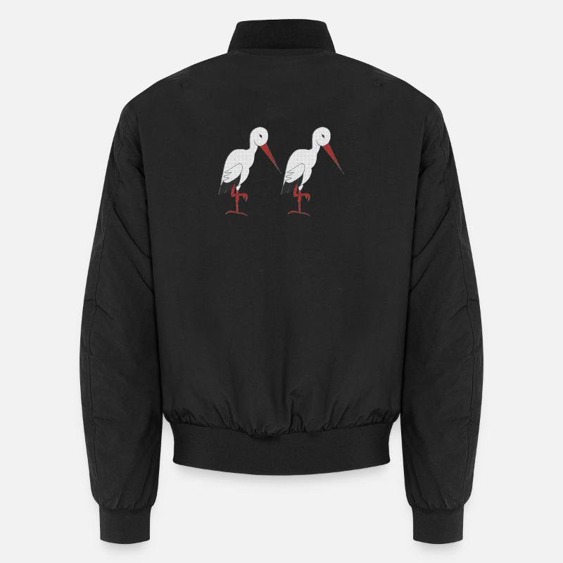 stork 2 times Unisex Bomber Jacket
