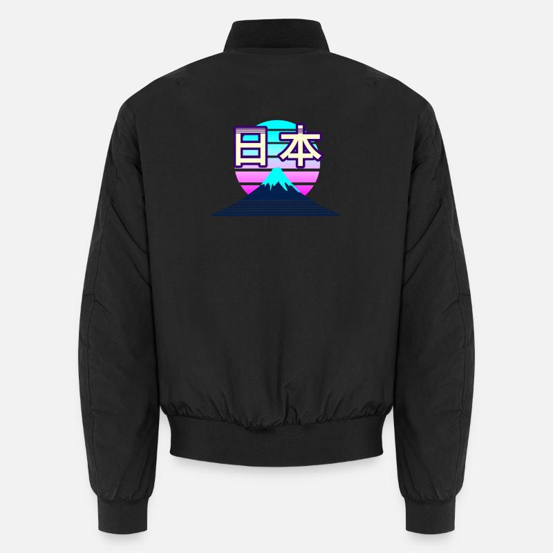 Japan Vaporwave Unisex Bomberjacke
