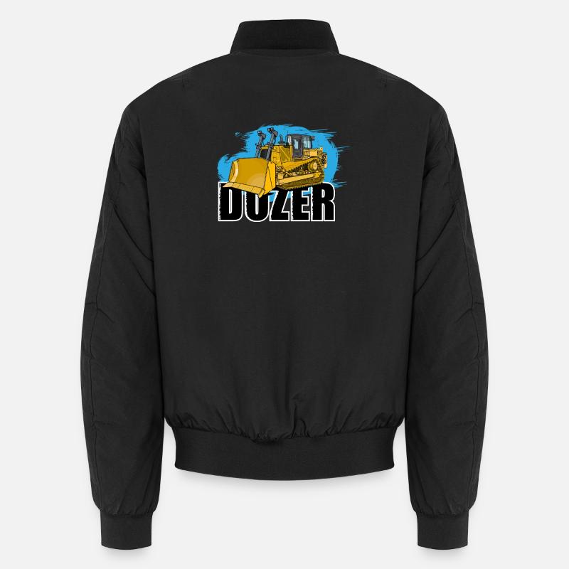 Bulldozer or bulldozer Unisex Bomber Jacket