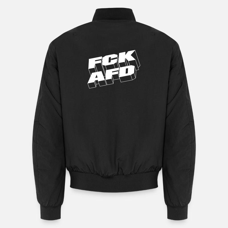 FCKAFD - Unisex Bomberjacke - Schwarz