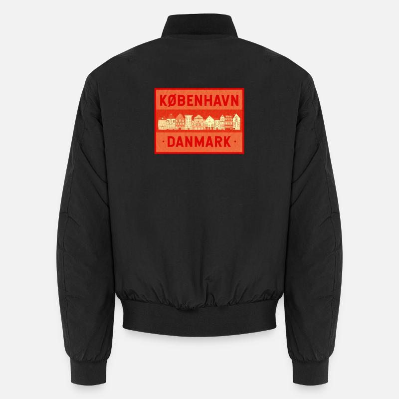 Copenhague - Danemark Bomber unisexe