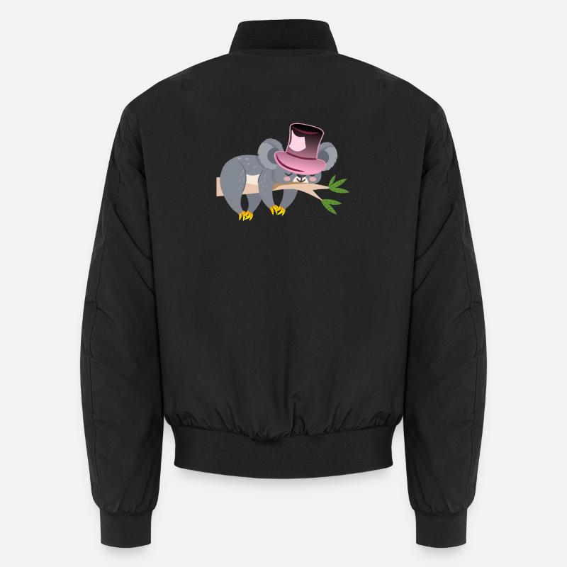 KOALA BEAR - SLEEPING Unisex Bomber Jacket