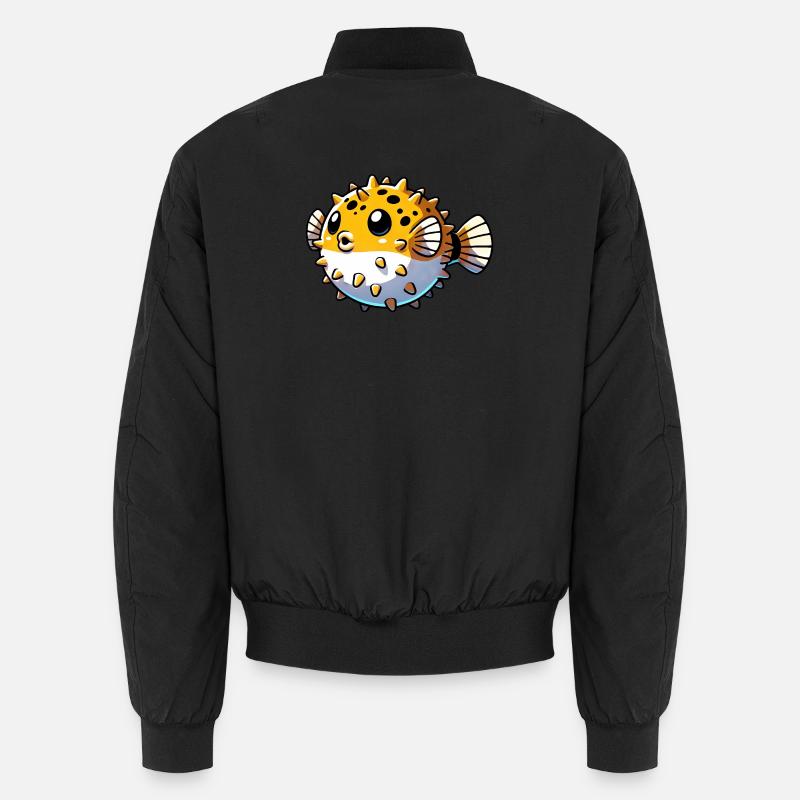 Kugelfisch Unisex Bomberjacke