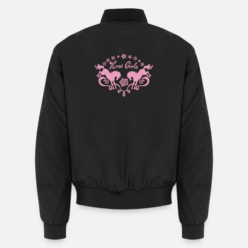 Fille de cheval Bomber unisexe