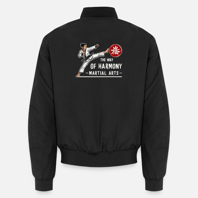 Kampfkunst Unisex Bomberjacke