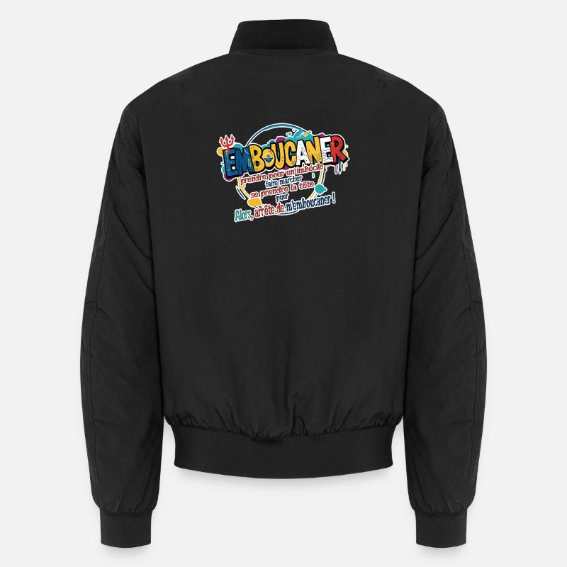 Marseille Slang Art - Emboucaner Expression Design Bomber unisexe
